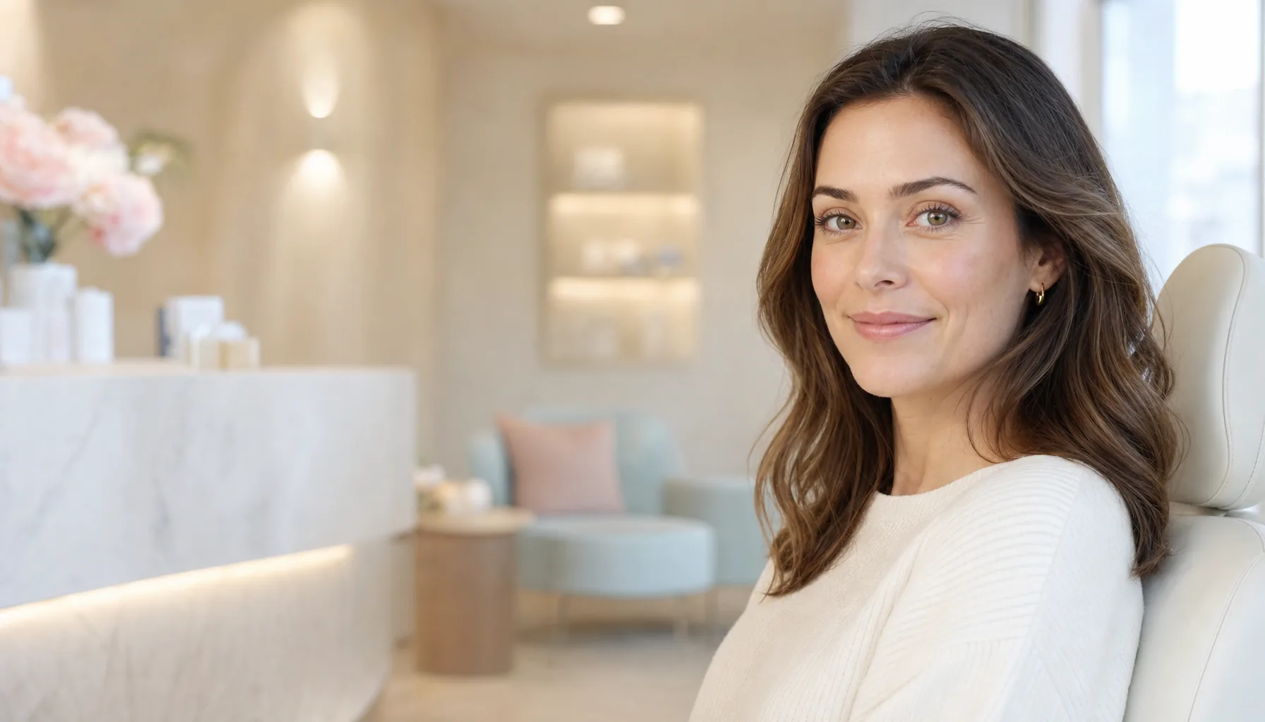 Bright, refreshed under-eyes after dark-circle treatment at a CoLaz UK clinic
