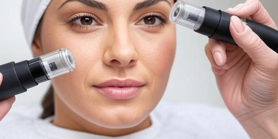 Dermapen 3 microneedling treatment at a CoLaz clinic