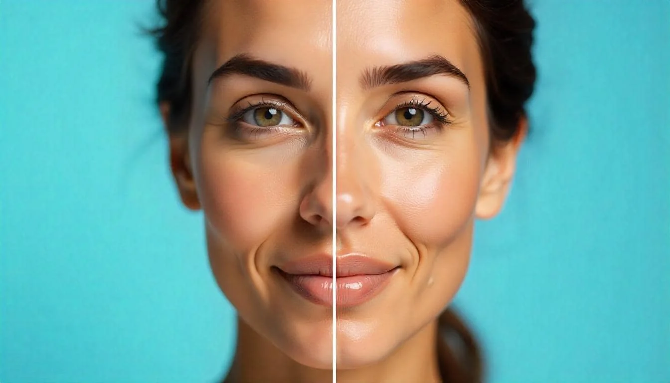 Fresh, glowing skin after a CoLaz HydraFacial Platinum