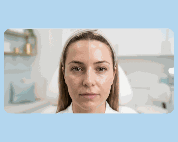 Patient with calm post-treatment skin after a Lemon Bottle Skin Booster session at CoLaz
