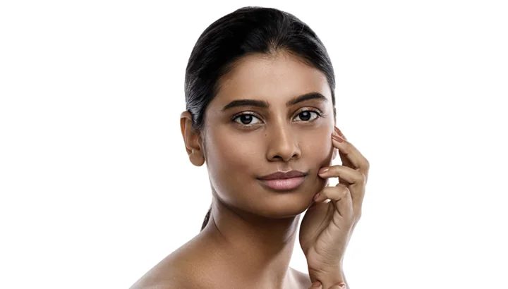 Editorial portrait of glowing post-Profhilo skin at CoLaz