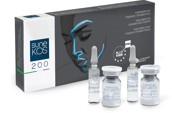 Calm fresh skin around the eyes after a Sunekos course at CoLaz