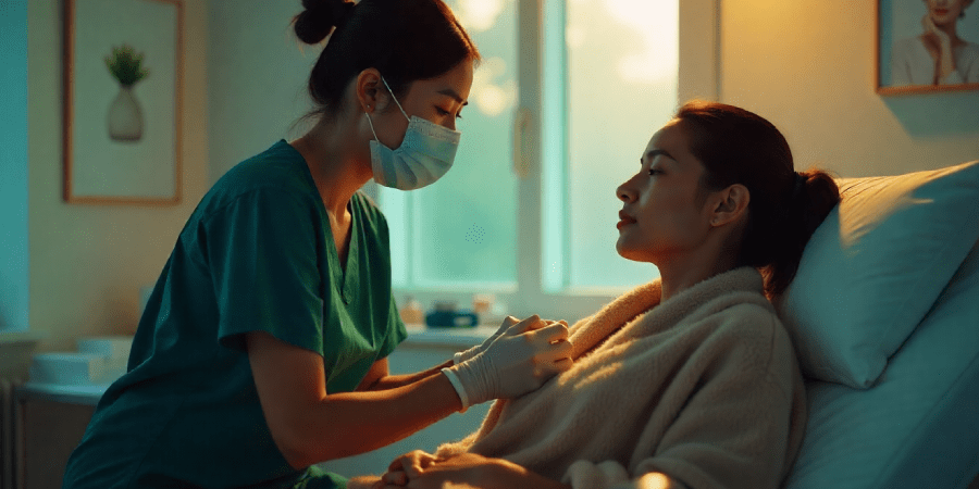 Glutathione injections and iv drip for whitening treatment