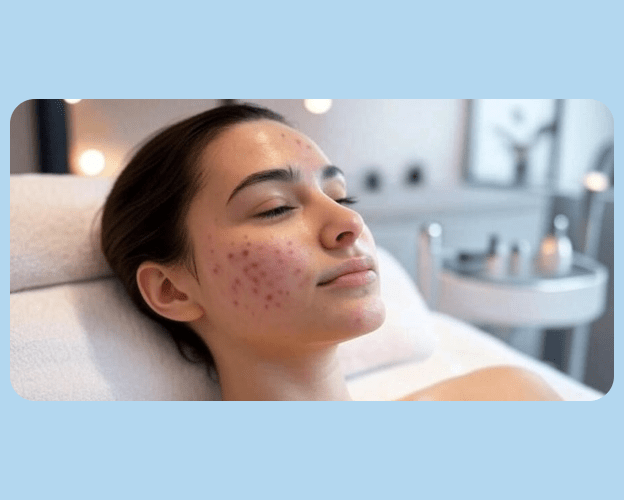 Hormonal acne skincare routine dermatologist clinic