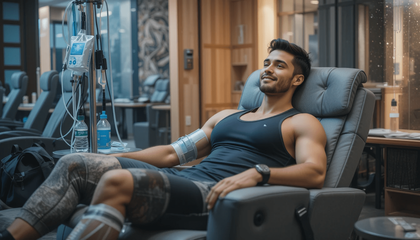 IV therapy benefits for muscle recovery after exercise