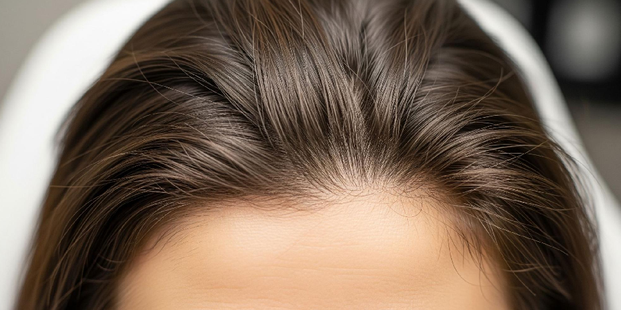Hair mesotherapy results with improved scalp health
