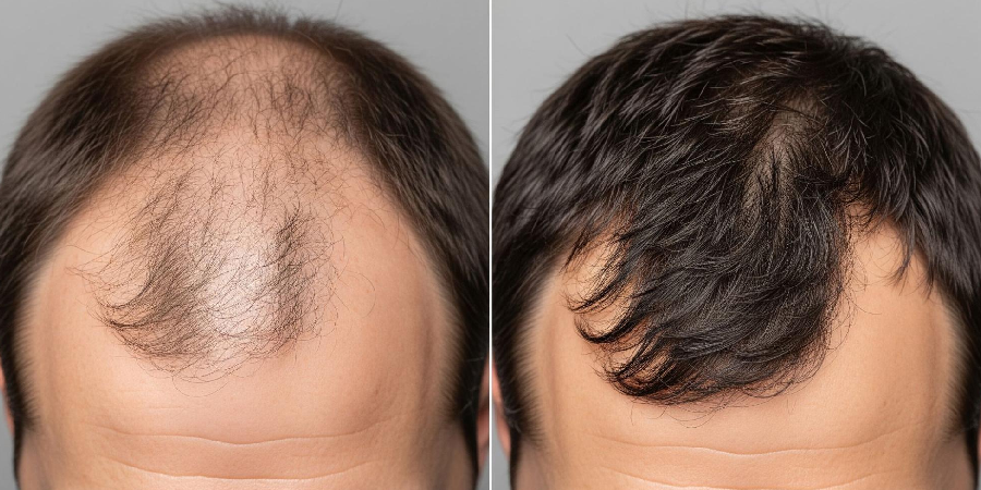 hair mesotherapy before and after results