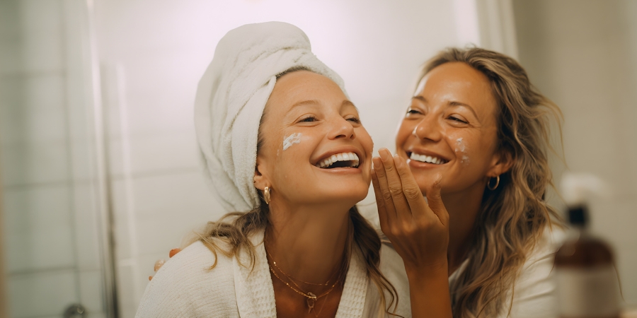 AHA peel aftercare skincare routine