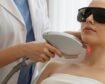 Neck laser hair removal for women treatment area