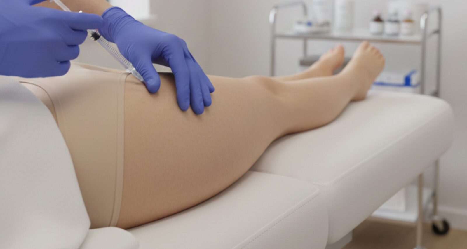 Non surgical buttocks contouring procedure