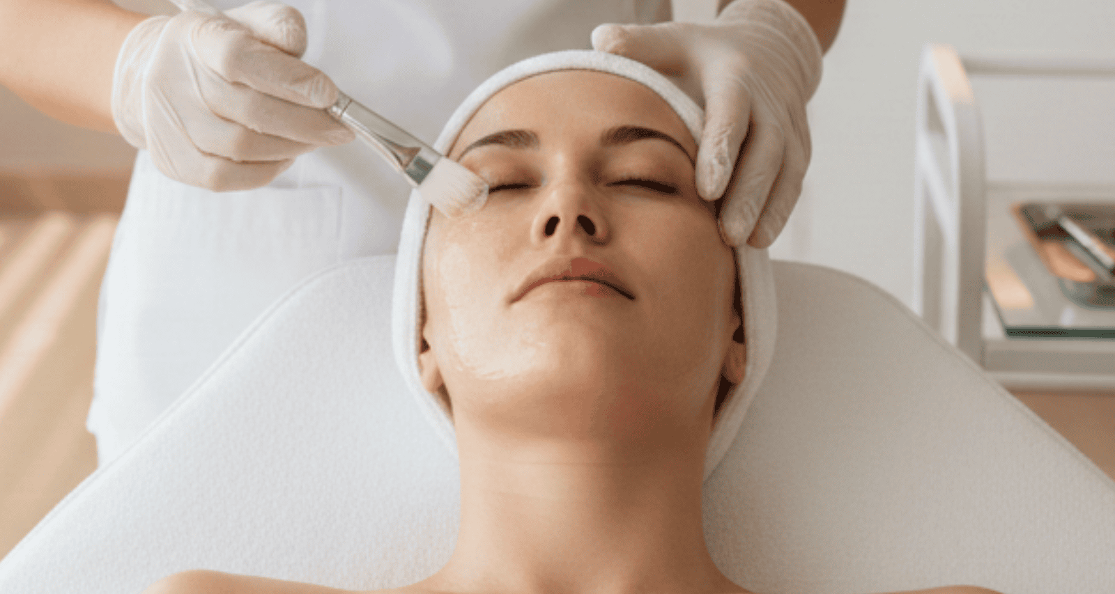 Professional chemical peel for brighter healthy skin