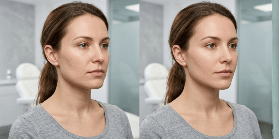 Botox for jaw slimming UK before and after