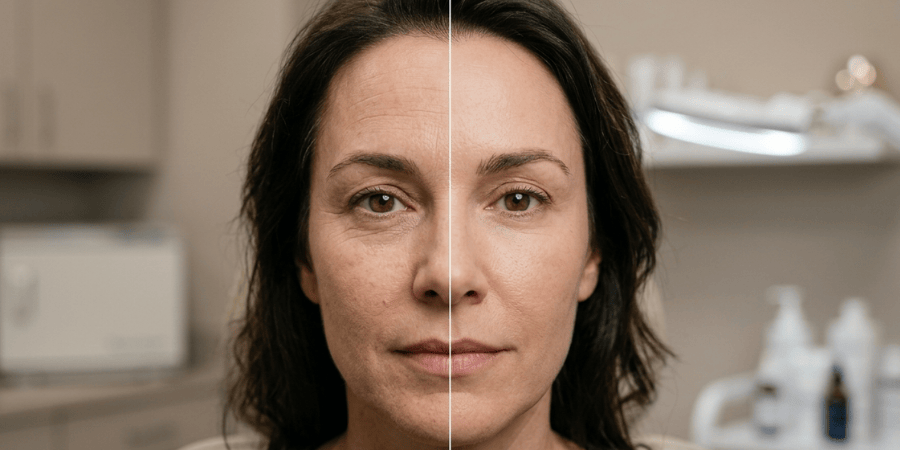 Natural looking Botox results before and after